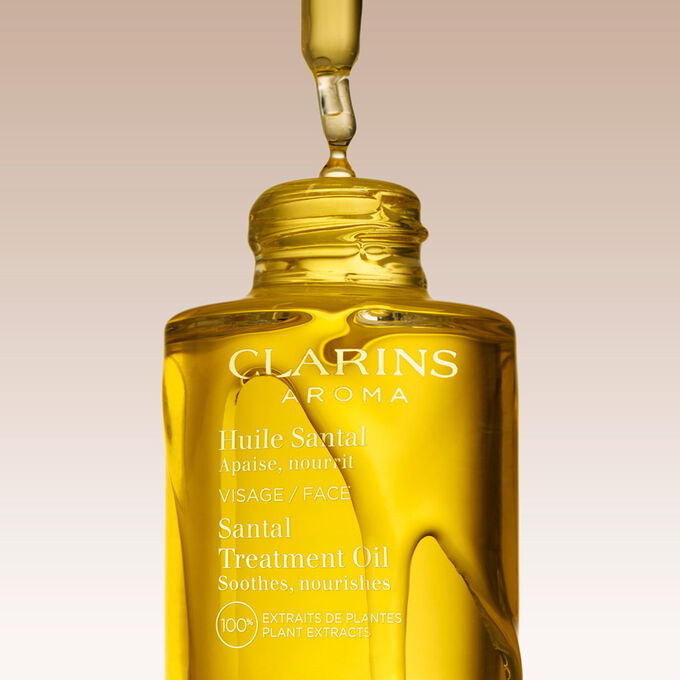 Olejek pielęgnacyjny do twarzy do cery suchej Santal Face Treatment Oil