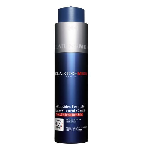 Przeciwzmarszczkowy Krem do Twarzy do skóry suchej | ClarinsMen Line-Control Cream