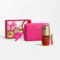 Zestaw przeciwstarzeniowy do pielęgnacji sk&oacute;ry &ndash; Clarins Double Serum & Lip Comfort Oil