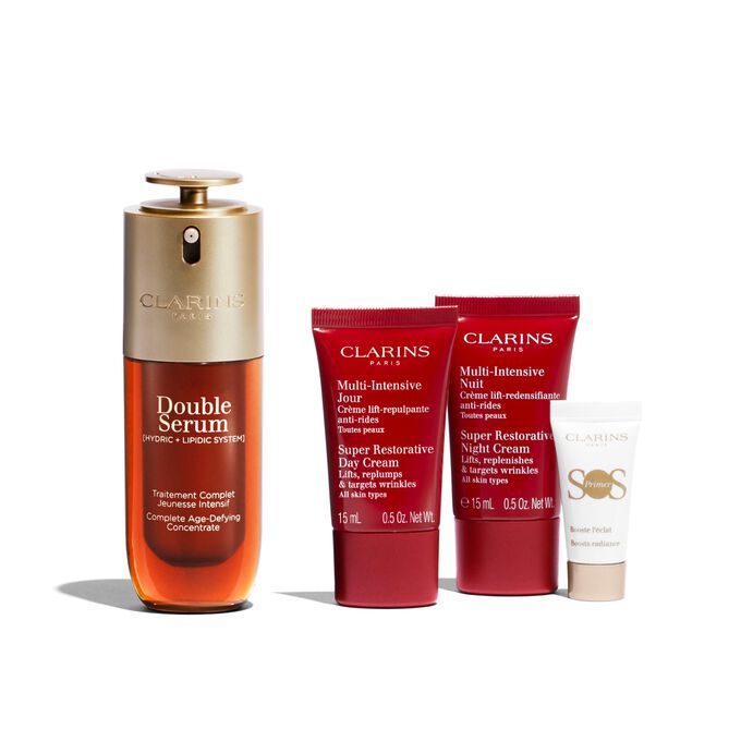 Double Serum & Super Restorative Collection Holiday Set 2024