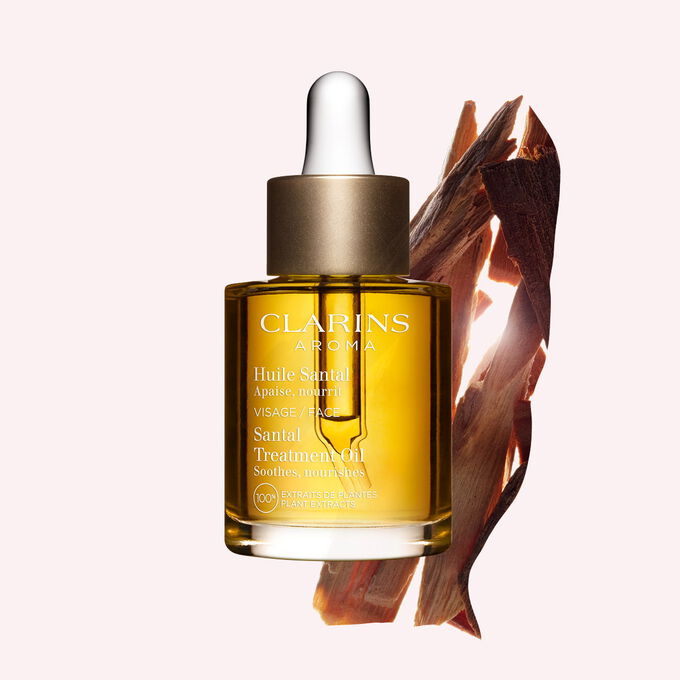 Olejek pielęgnacyjny do twarzy do cery suchej Santal Face Treatment Oil