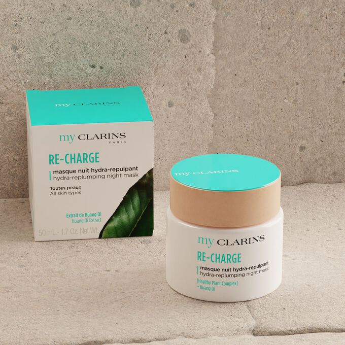 My Clarins RE-CHARGE odżywiająca maska na noc