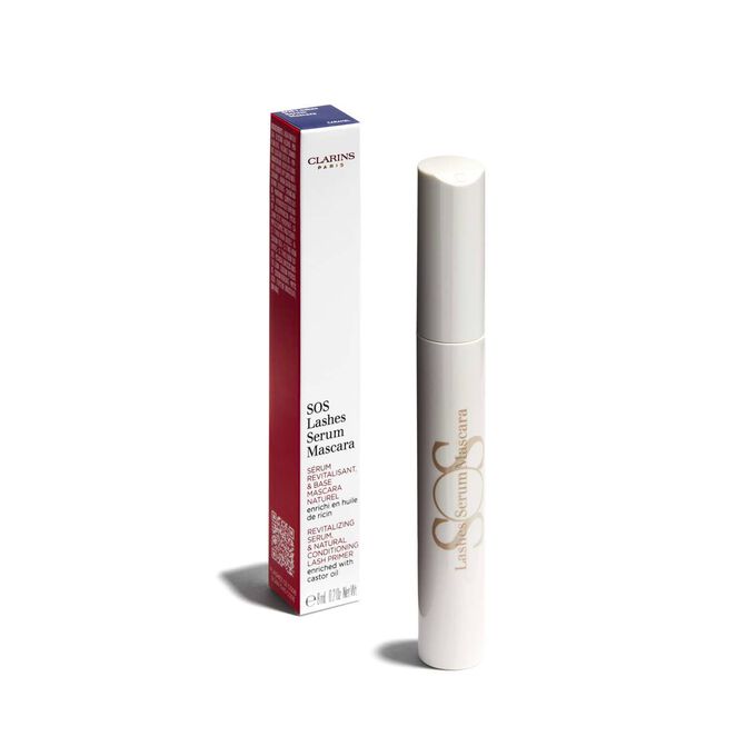 Serum rewitalizujące i odżywcza baza pod tusz do rzęs SOS Lashes Serum Mascara