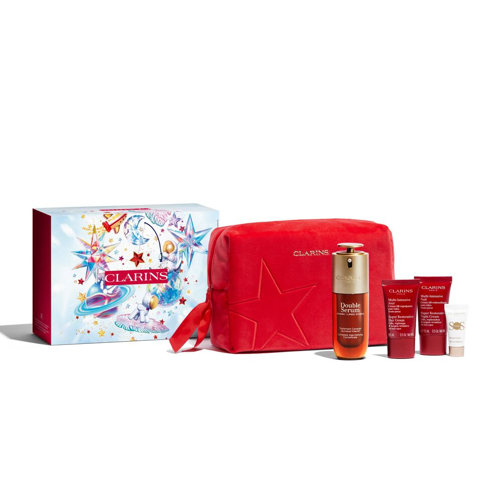 Double Serum & Super Restorative Collection Holiday Set 2024