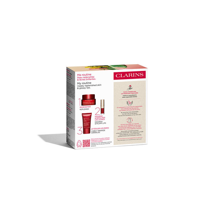 Zestaw Super Restorative z olejkiem do ust Lip Comfort Oil