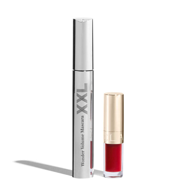 Zestaw z tuszem do rzęs Wonder Volume Mascara XXL i olejkiem do ust Lip Comfort Oil
