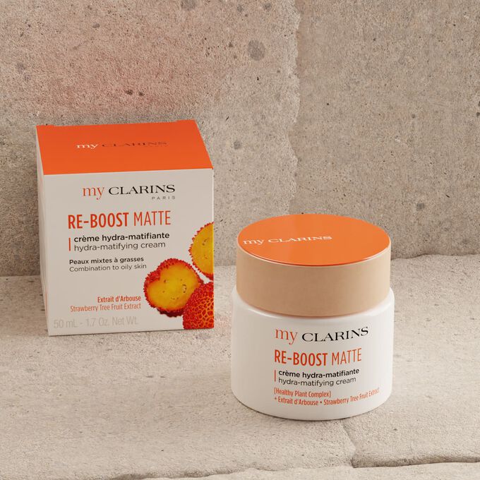 My Clarins RE-BOOST matujący krem nawilżający