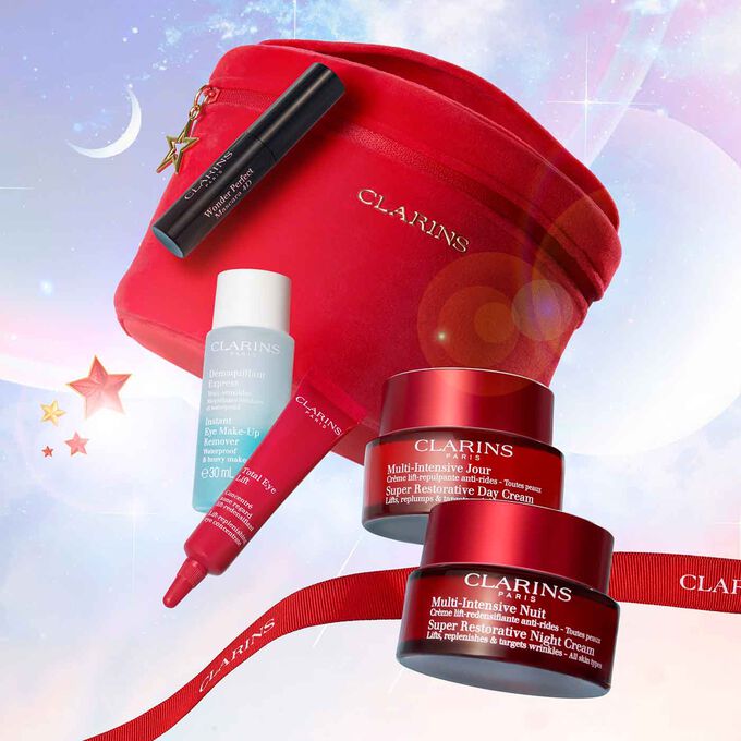 Zestaw do pielęgnacji i makijażu Super Restorative Collection