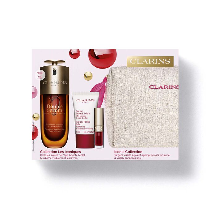Zestaw przeciwstarzeniowy do pielęgnacji twarzy &ndash; Double Serum