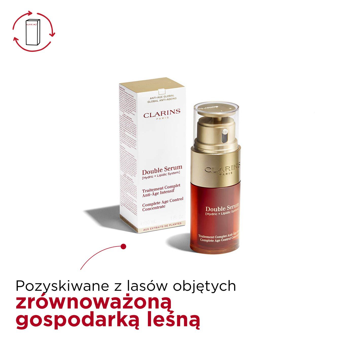 美容液 CLARINS Double Serum 50ml ダブル セーラム ADC 50mL | CLARINS® 公式通販 | CLARINS®