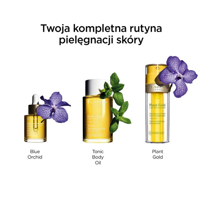 Olejek pielęgnacyjny do twarzy do cery odwodnionej  Blue Orchid Face Treatment Oil