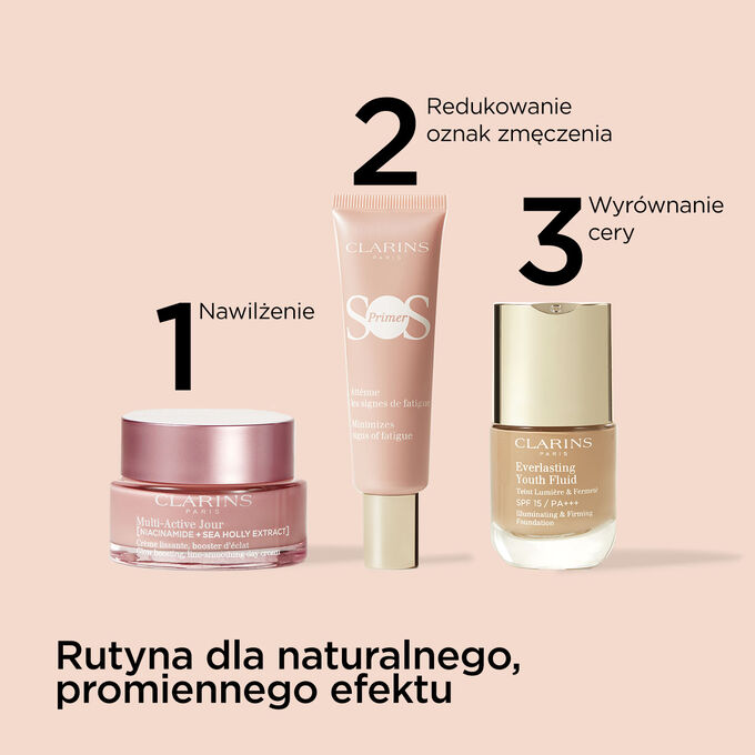 Baza makijażowa SOS Primer odcień Pink - Zmniejszenie oznak zmęczenia