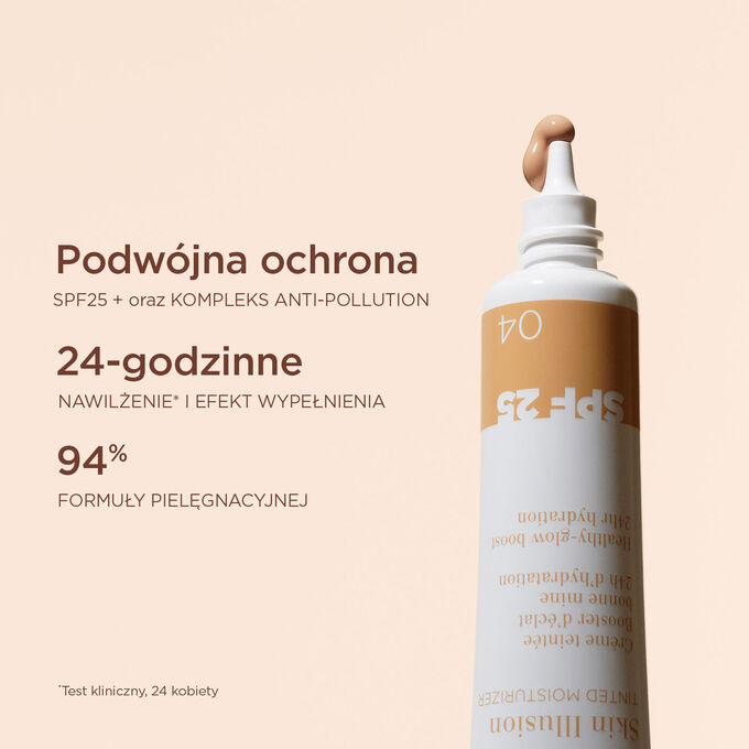 Krem koloryzujący Skin Illusion Tinted Moisturizer SPF25