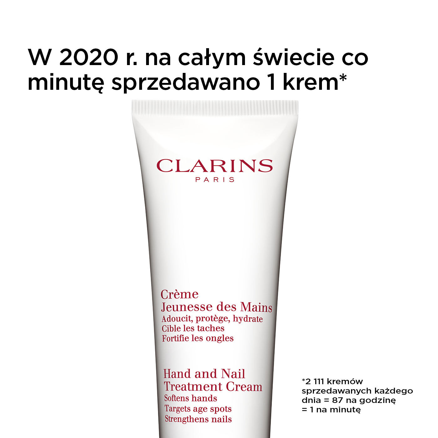 Pielęgnacyjny Krem do Rąk | Hand and Nail Treatment Cream | CLARINS®