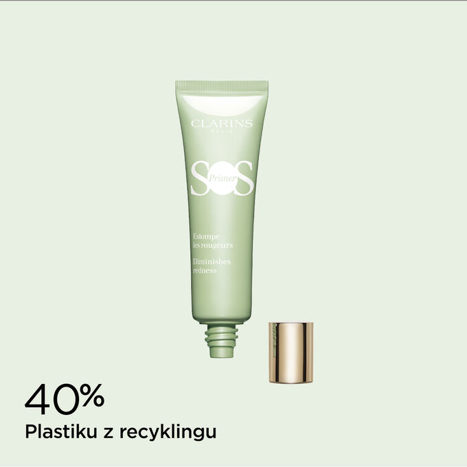 Baza makijażowa SOS Primer odcień Green - Neutralizuje zaczerwienienia