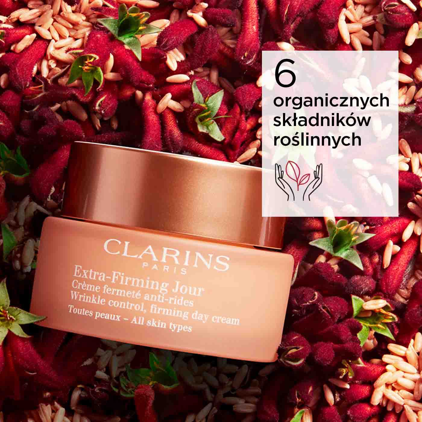 【新品未使用】CLARINS Extra-Firming Jour 50mL Extra-Firming ujędrniający krem na dzień dla każdego rodzaju