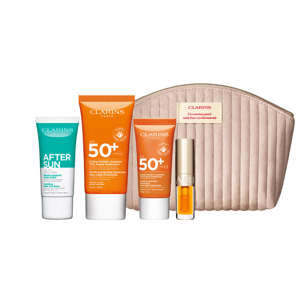 Letni zestaw podróżny z ochroną SPF 50+