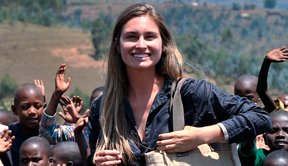 Zdjęcie Lauren Bush z dziećmi