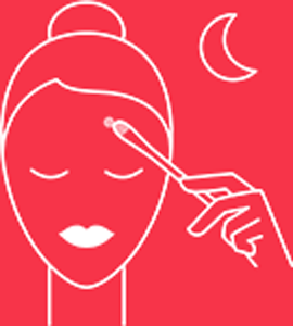 PIKTOGRAM APLIKOWANIA BALSAMY MY CLARINS