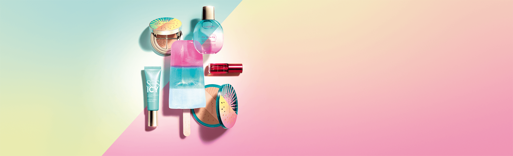 Na minha maquilhagem, todo o cuidado Clarins