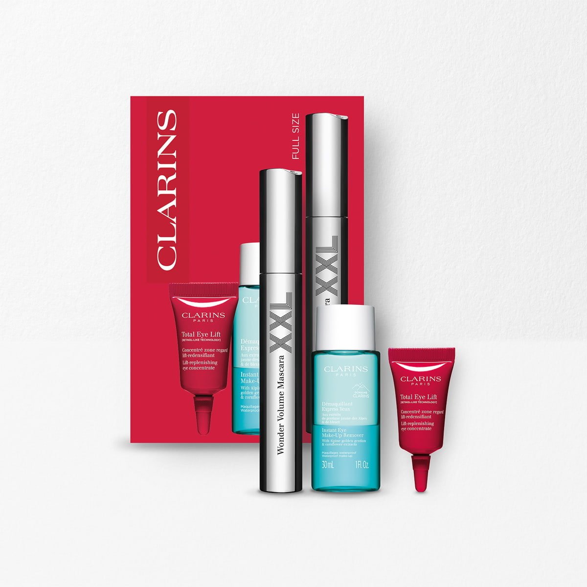 Zestaw makijażowy mascara XXL