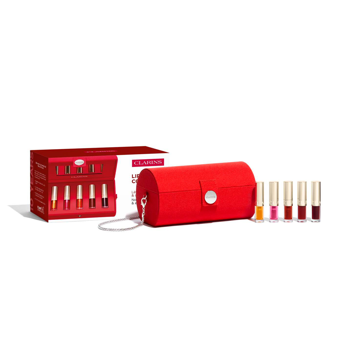 CLARINS　セット Clarins, zestaw kosmetyków, 3 szt. + kosmetyczka | Sklep